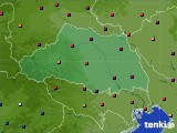 埼玉県のアメダス実況(日照時間)(2015年08月07日)