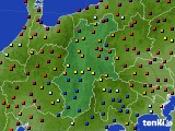 長野県のアメダス実況(日照時間)(2015年08月07日)