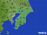 千葉県のアメダス実況(日照時間)(2015年08月10日)