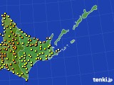 アメダス実況(気温)(2015年08月10日)