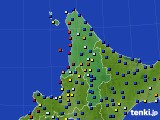 道北のアメダス実況(日照時間)(2015年08月11日)