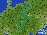 2015年08月11日の長野県のアメダス(日照時間)