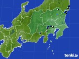 関東・甲信地方のアメダス実況(降水量)(2015年08月12日)