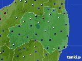 福島県のアメダス実況(日照時間)(2015年08月12日)