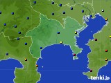 神奈川県のアメダス実況(日照時間)(2015年08月12日)