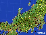 アメダス実況(気温)(2015年08月13日)