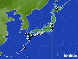 アメダス実況(降水量)(2015年08月16日)