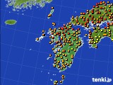 アメダス実況(気温)(2015年08月16日)