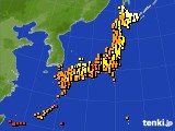 2015年08月17日のアメダス(気温)