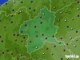 2015年08月18日の群馬県のアメダス(日照時間)