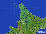 道北のアメダス実況(日照時間)(2015年08月20日)