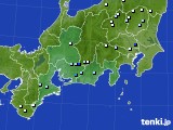 東海地方のアメダス実況(降水量)(2015年08月21日)