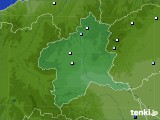 群馬県のアメダス実況(降水量)(2015年08月21日)