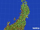 アメダス実況(気温)(2015年08月23日)