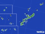 沖縄県のアメダス実況(降水量)(2015年08月24日)