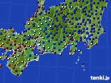 東海地方のアメダス実況(日照時間)(2015年08月26日)