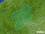 群馬県のアメダス実況(気温)(2015年08月26日)