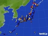 アメダス実況(日照時間)(2015年08月28日)