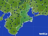 三重県のアメダス実況(日照時間)(2015年08月29日)