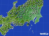 2015年08月30日の関東・甲信地方のアメダス(降水量)