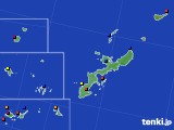 沖縄県のアメダス実況(日照時間)(2015年08月31日)