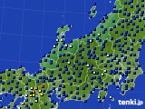 北陸地方のアメダス実況(日照時間)(2015年09月01日)