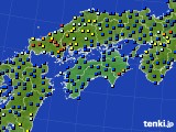 2015年09月01日の四国地方のアメダス(日照時間)