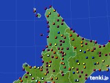 2015年09月01日の道北のアメダス(日照時間)