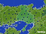 兵庫県のアメダス実況(日照時間)(2015年09月01日)