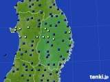 岩手県のアメダス実況(日照時間)(2015年09月01日)