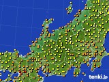 2015年09月01日の北陸地方のアメダス(気温)