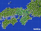 近畿地方のアメダス実況(風向・風速)(2015年09月01日)