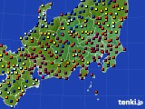 関東・甲信地方のアメダス実況(日照時間)(2015年09月02日)