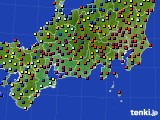 東海地方のアメダス実況(日照時間)(2015年09月02日)