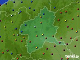 2015年09月02日の群馬県のアメダス(日照時間)