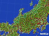 2015年09月02日の北陸地方のアメダス(気温)