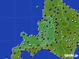 道央のアメダス実況(日照時間)(2015年09月03日)