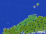 島根県のアメダス実況(日照時間)(2015年09月03日)