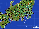 関東・甲信地方のアメダス実況(日照時間)(2015年09月04日)