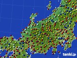 北陸地方のアメダス実況(日照時間)(2015年09月04日)