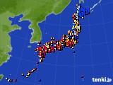 アメダス実況(日照時間)(2015年09月04日)