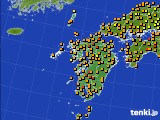 九州地方のアメダス実況(気温)(2015年09月04日)