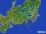 関東・甲信地方のアメダス実況(日照時間)(2015年09月05日)