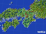 近畿地方のアメダス実況(日照時間)(2015年09月05日)