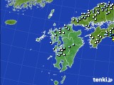 九州地方のアメダス実況(降水量)(2015年09月06日)