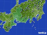 東海地方のアメダス実況(降水量)(2015年09月07日)