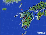 九州地方のアメダス実況(日照時間)(2015年09月07日)