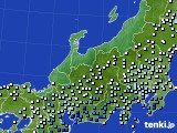 北陸地方のアメダス実況(降水量)(2015年09月08日)