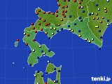 道南のアメダス実況(日照時間)(2015年09月08日)