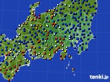 関東・甲信地方のアメダス実況(日照時間)(2015年09月09日)